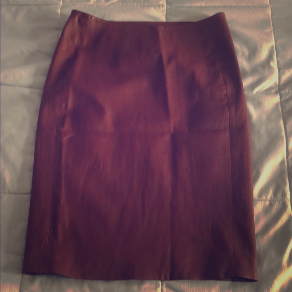 Diane Von Furstenberg GENIUM LEATHER SKIRT
